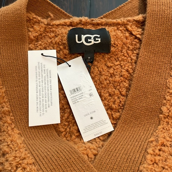 UGG Deann Cloudfluff V Neck Sweater, NWT - Picture 12 of 16